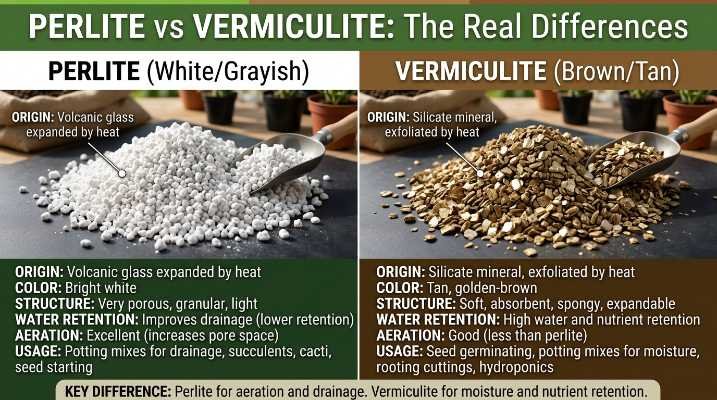 perlite vs vermiculite