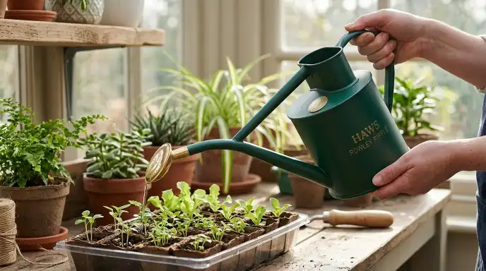 long-spout watering cans for indoor plants