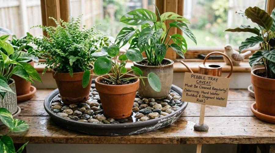 increase humidity for indoor plants