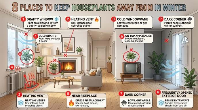 protect indoor plants from winter cold
