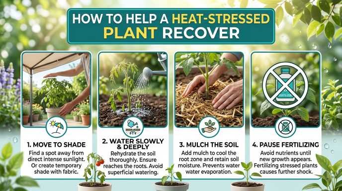 heat stress in houseplants
