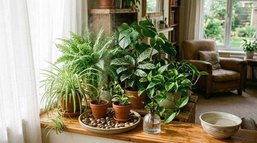 increase humidity without a humidifier
