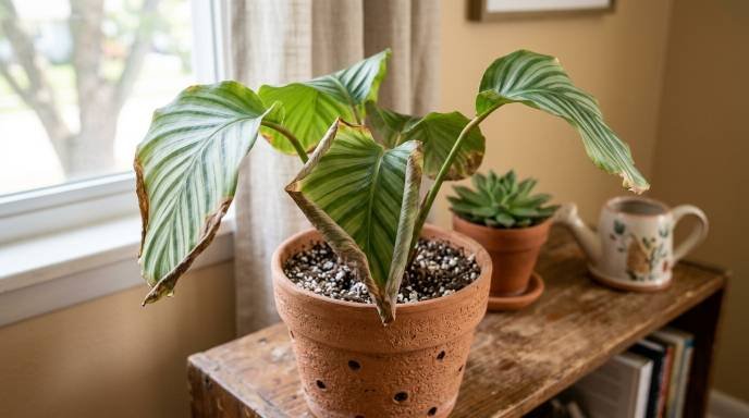 how to adjust your indoor watering routine for potted plants during a heat wave

