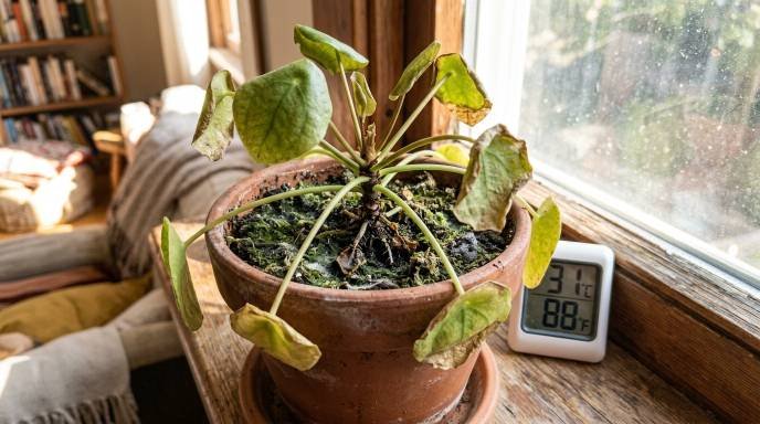 how to adjust your indoor watering routine for potted plants during a heat wave
