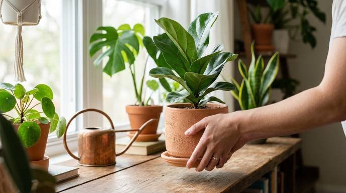 how to water plants correctly
