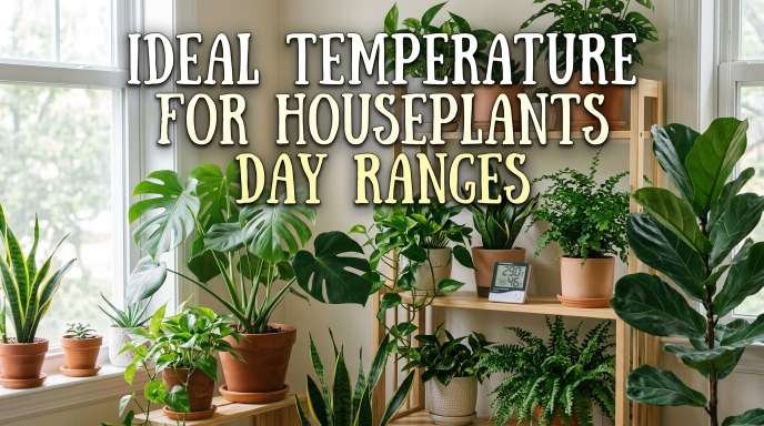 ideal temperature for houseplants
