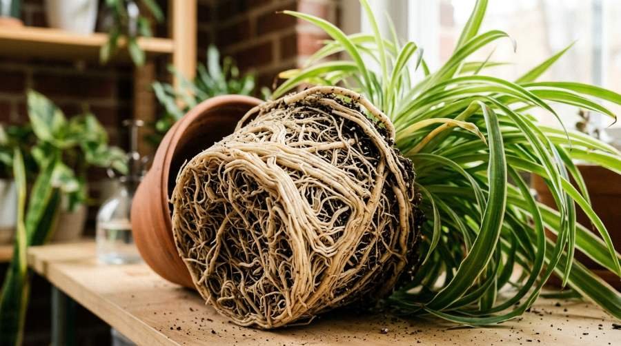 best time of year to repot houseplants
