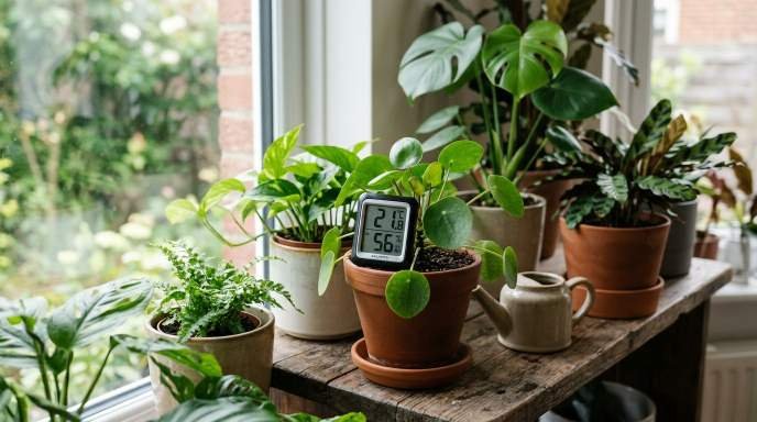 ideal temperature for houseplants
