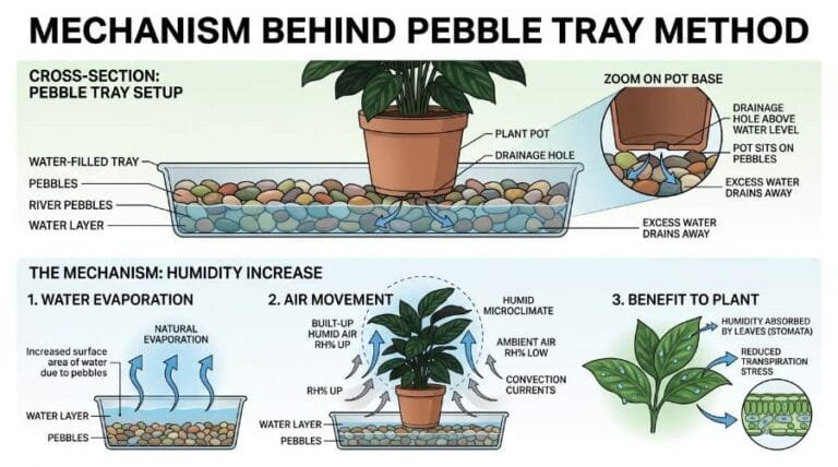 do pebble trays work