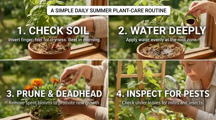 summer plant care tips