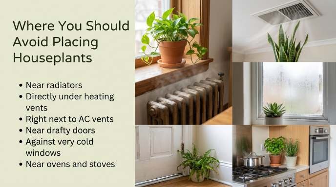 ideal temperature for houseplants
