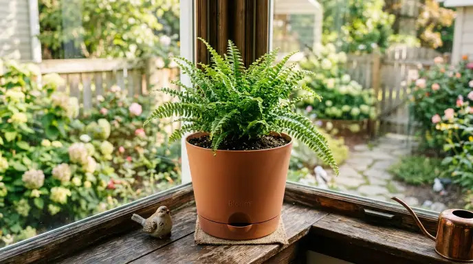 Bloem Ariana self-watering planter – best budget self-watering pots 2026 for indoor and outdoor use.