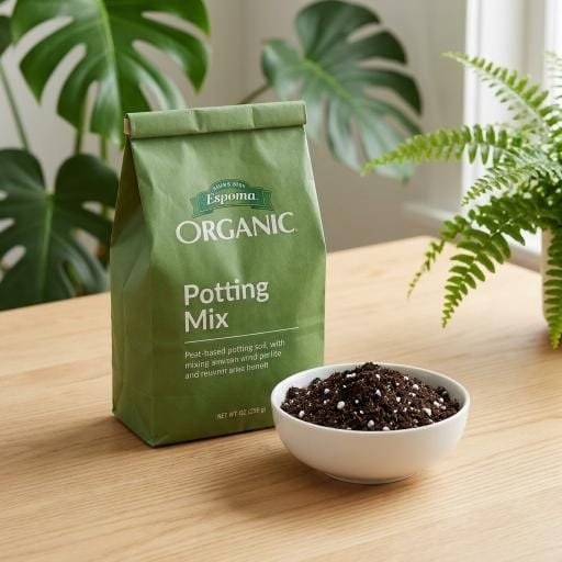 espoma organic potting mix with myco tone root booster
