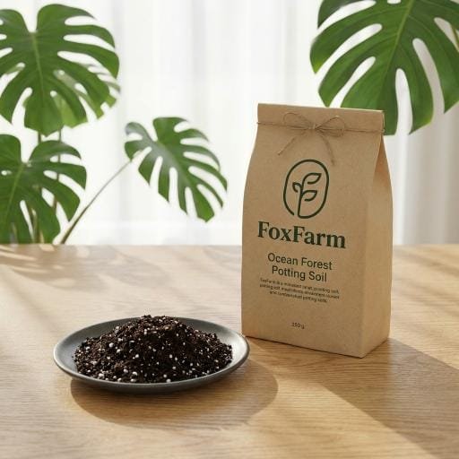 foxfarm ocean forest premium potting soil 12 quart bag for tropicals
