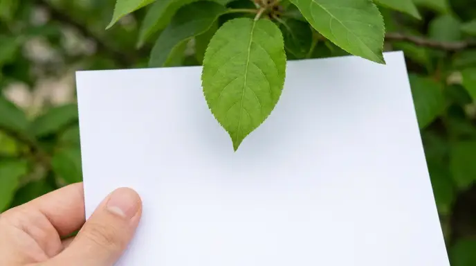 White paper tap test showing red spider mites dislodged from a houseplant leaf, confirming an infestation.